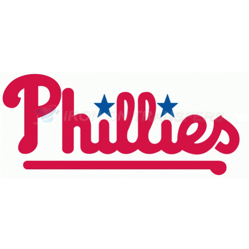 Philadelphia Phillies Iron-on Stickers (Heat Transfers)NO.1820